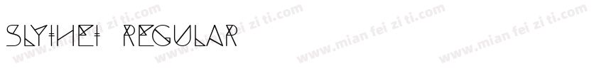 Slyihei Regular字体转换